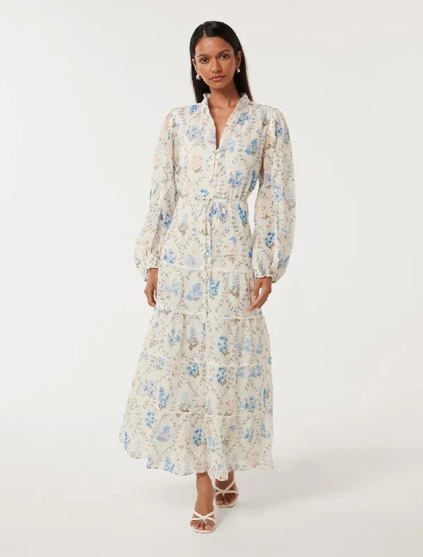 Jessie Petite Button Down Midi Dress