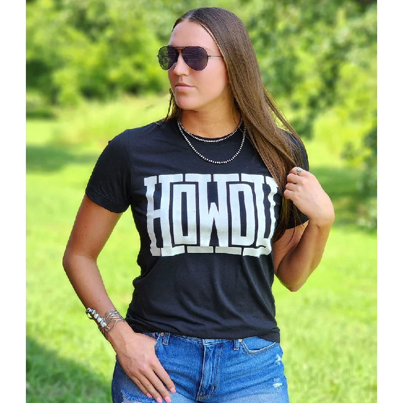 Texas True Threads Black Howdy Tee