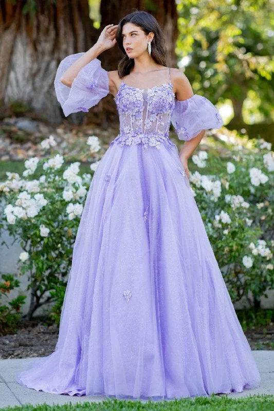 Cinderella Couture 8130J - 3D Floral Corset Ballgown