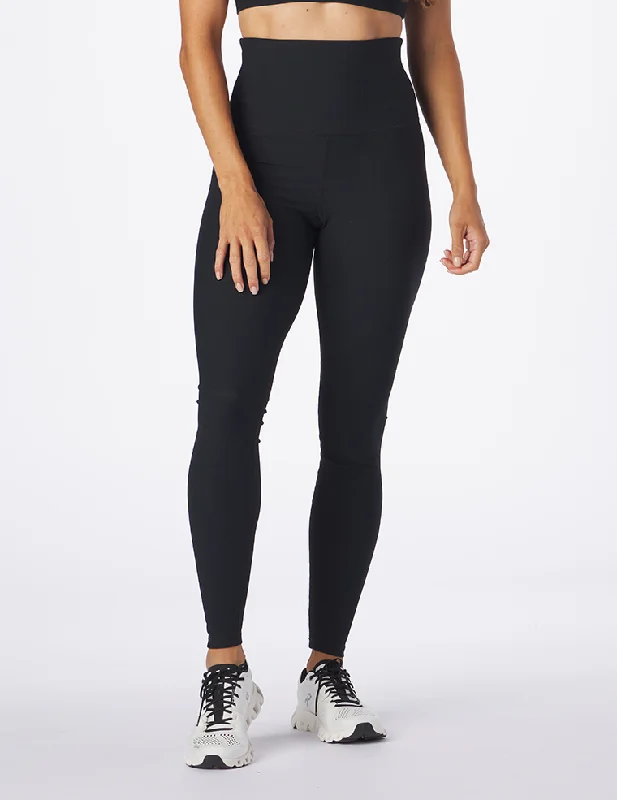 Extra High Waist Power Legging: Black