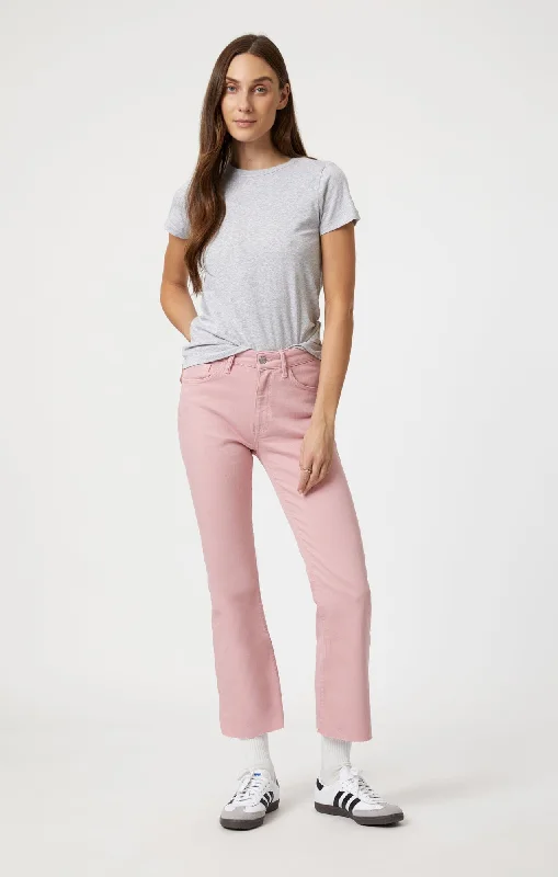 ANIKA CROP FLARE IN ROSE ELEGANCE FLEX BLUE