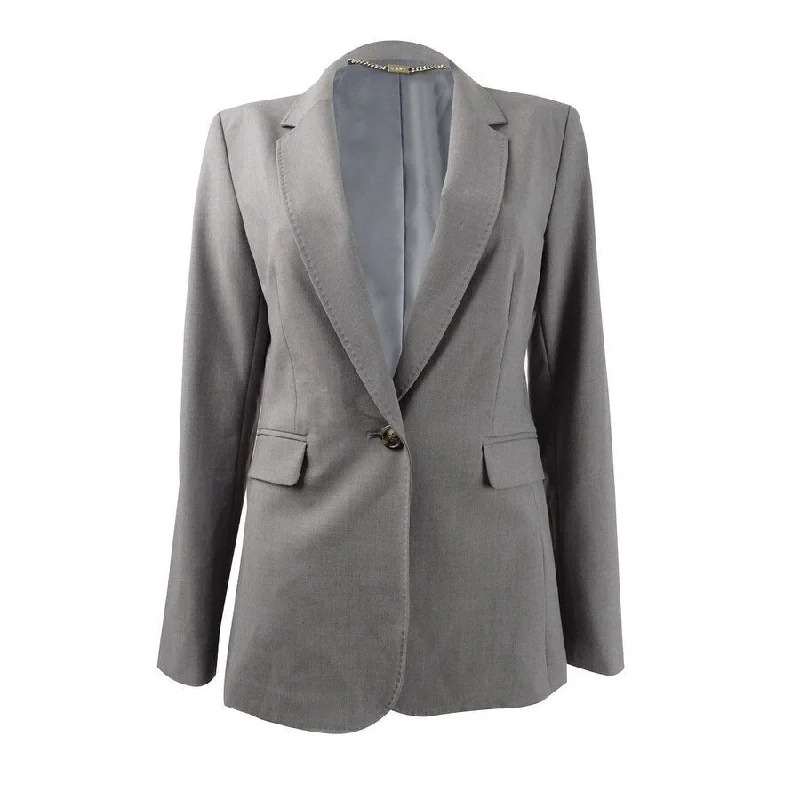 DKNY Women's One-Button Blazer