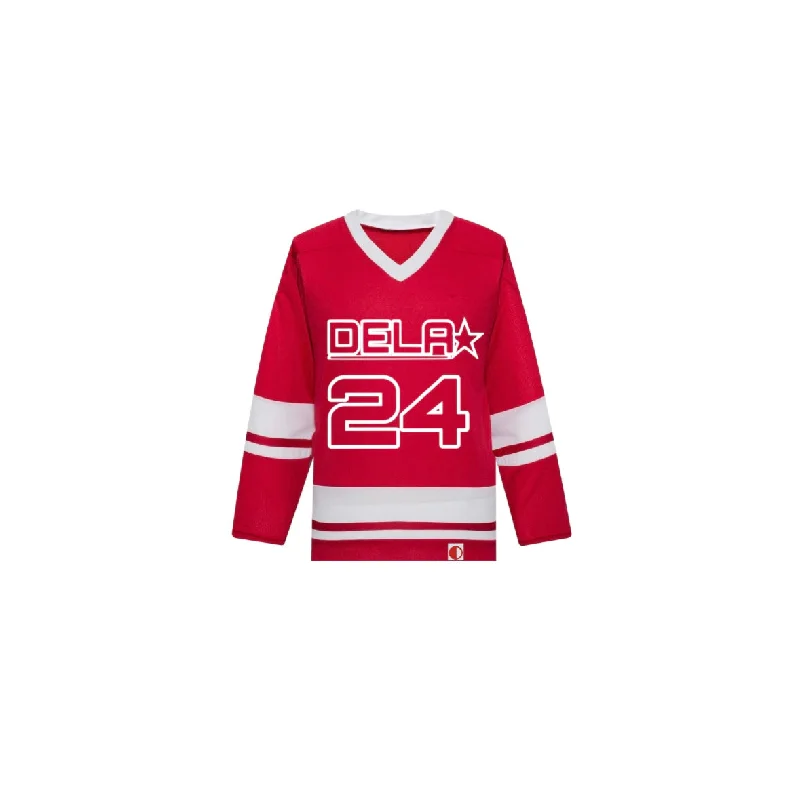 Red Trendy Jersey