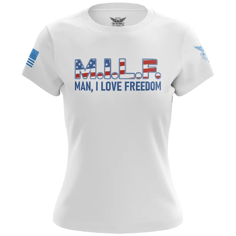 M.I.L.F. Women's Short Sleeve Shirt