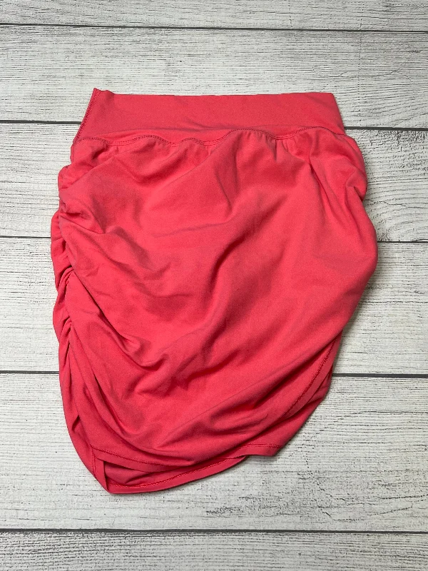 Athletic Skirt Skort By Athleta In Pink, Size: L