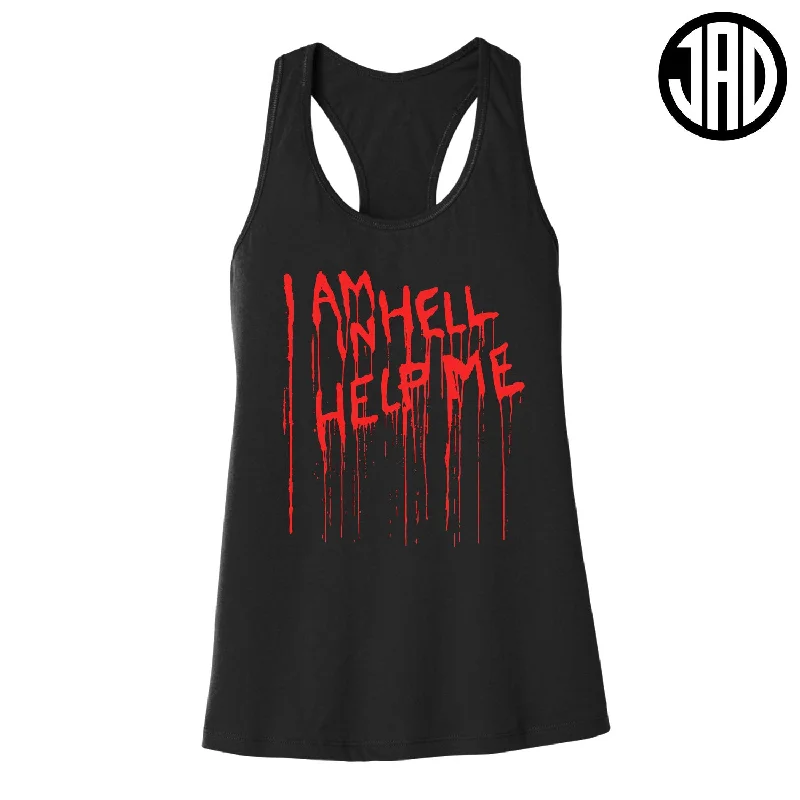 Help Me - Women's Racerback Tank