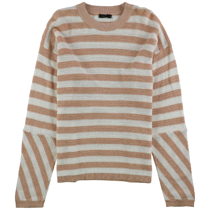 Joseph Womens Striped Pullover Sweater