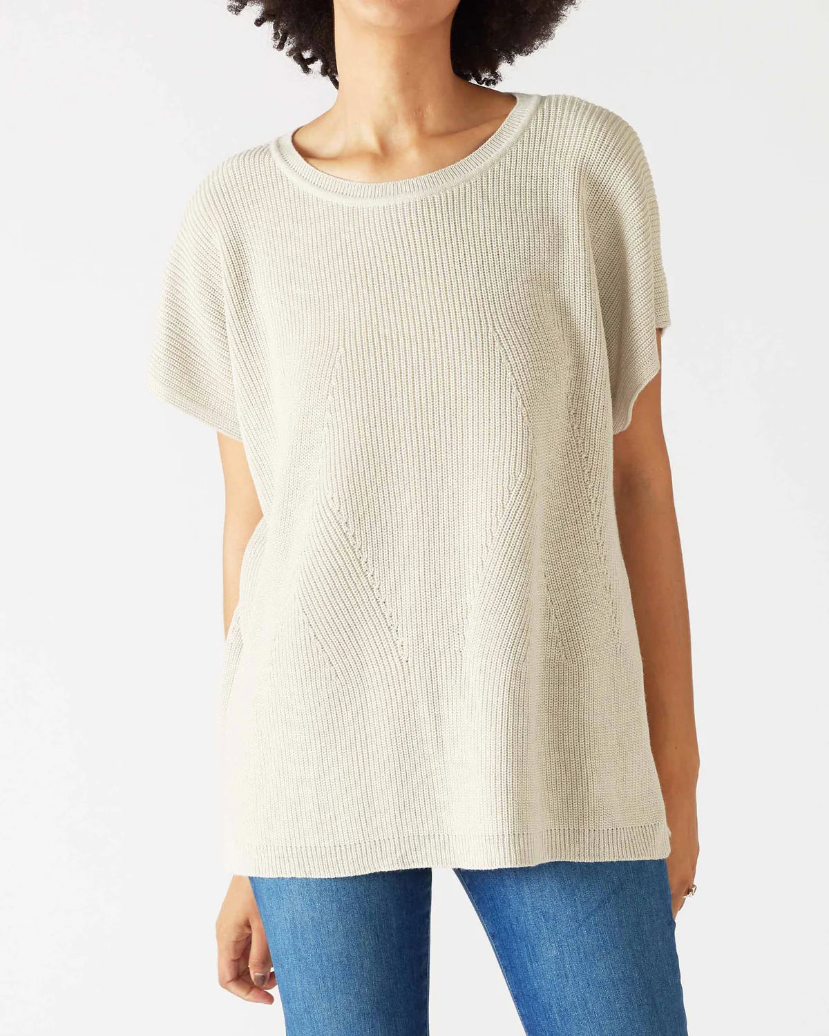 Mersea Camden Short Sleeve Sweater Desert Palm