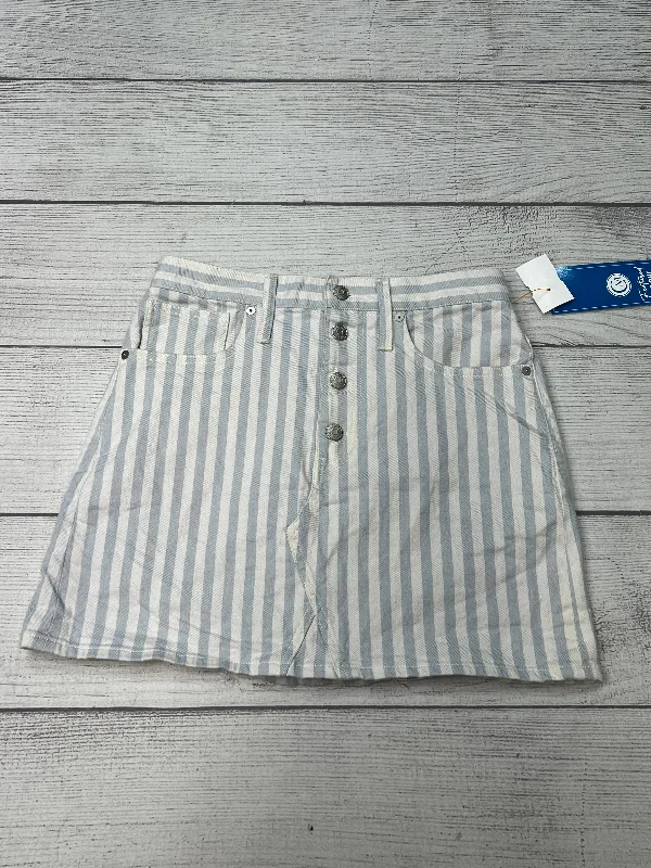 Skirt Mini & Short By Madewell In Denim, Size: 4