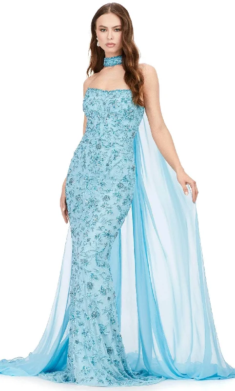 Ashley Lauren 11404 - Strapless Beaded Evening Dress