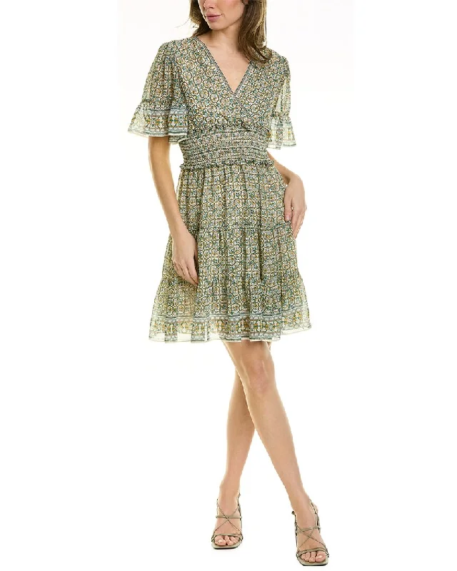 Max Studio Tiered A-Line Dress