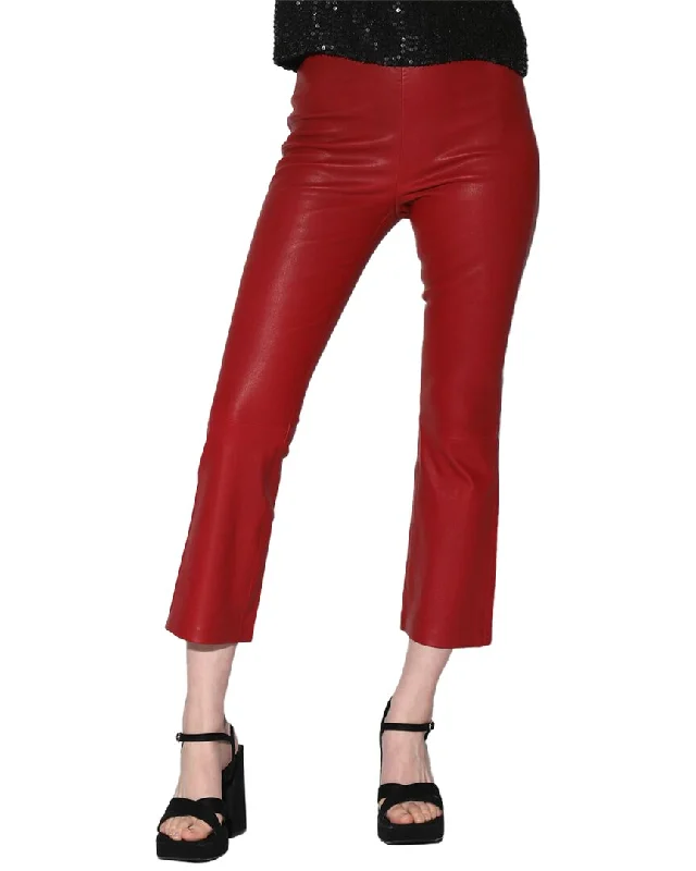 Walter Baker Lori Fitted Leather Pant